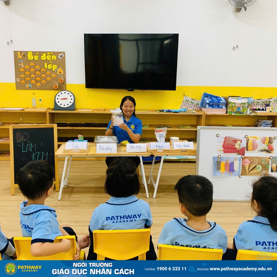 Pathway Academy là trường học Kindergarten được có đội ngũ giáo viên yêu nghề mến trẻ.