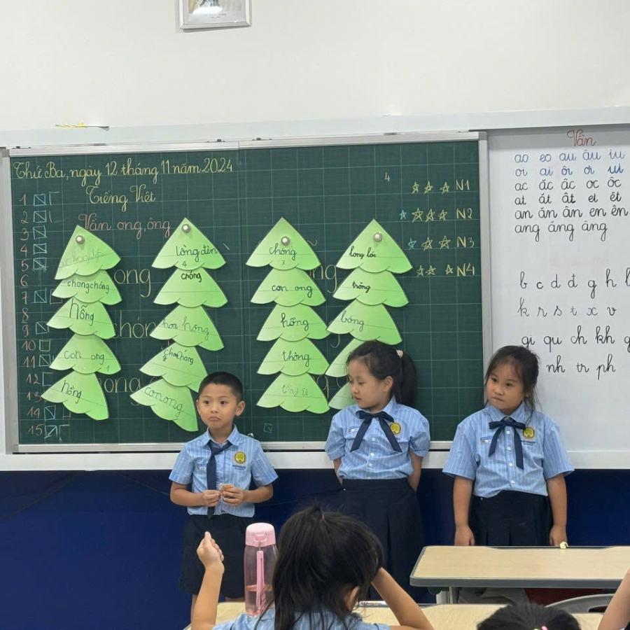 Môi trường học tiếng Anh lớp 1 tại Pathway Academy độc đáo với phương pháp hiện đại.
