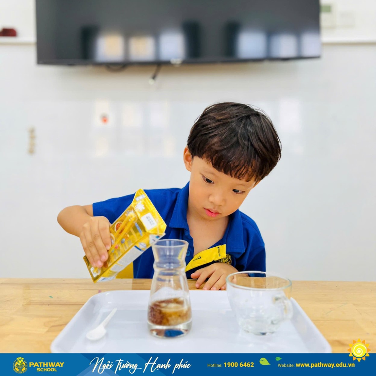 Mầm non khám phá khoa học, chơi vui học hay.