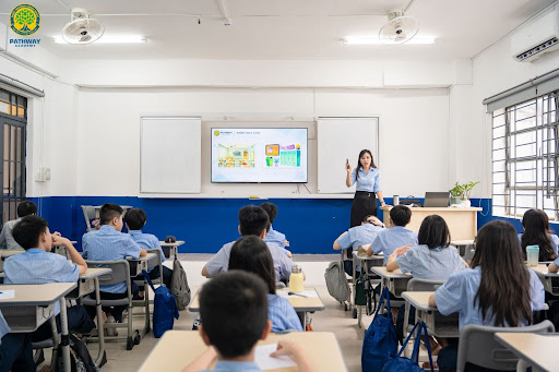 Cơ sở vật chất hiện đại tại Pathway Academy hỗ trợ cách học hiệu quả cho học sinh lớp 9.