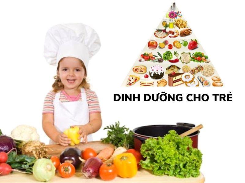 Chế độ dinh dưỡng cho trẻ mầm non