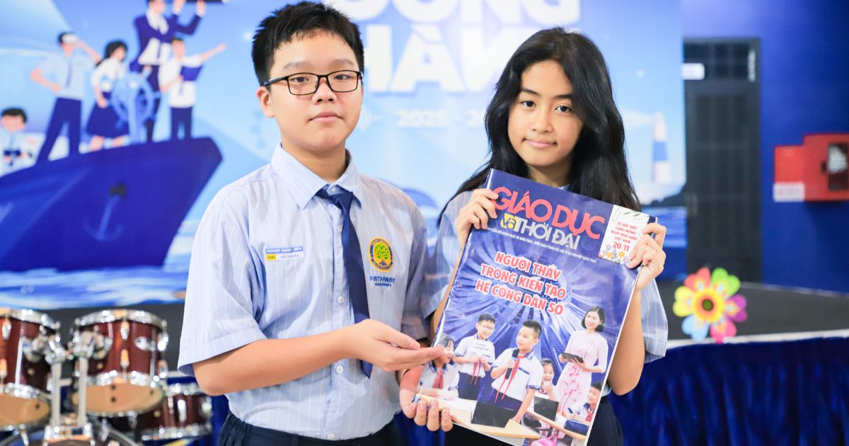 Tự hào Pathway trên báo Giáo dục & Thời đại