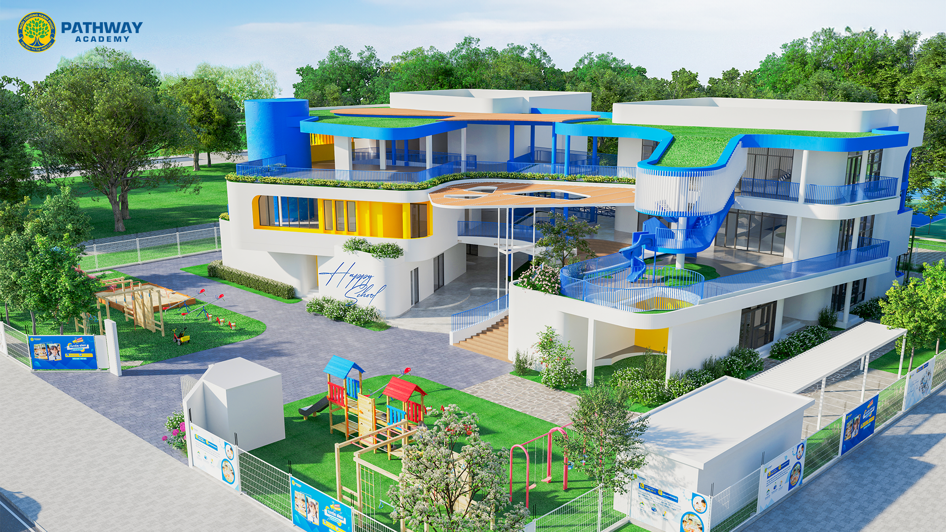 Cơ sở Villa Thủ Thiêm thuộc top các trường mầm non tư thục tốt ở tphcm