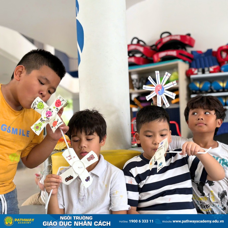 Hoạt động STEAM tại Pathway Academy.