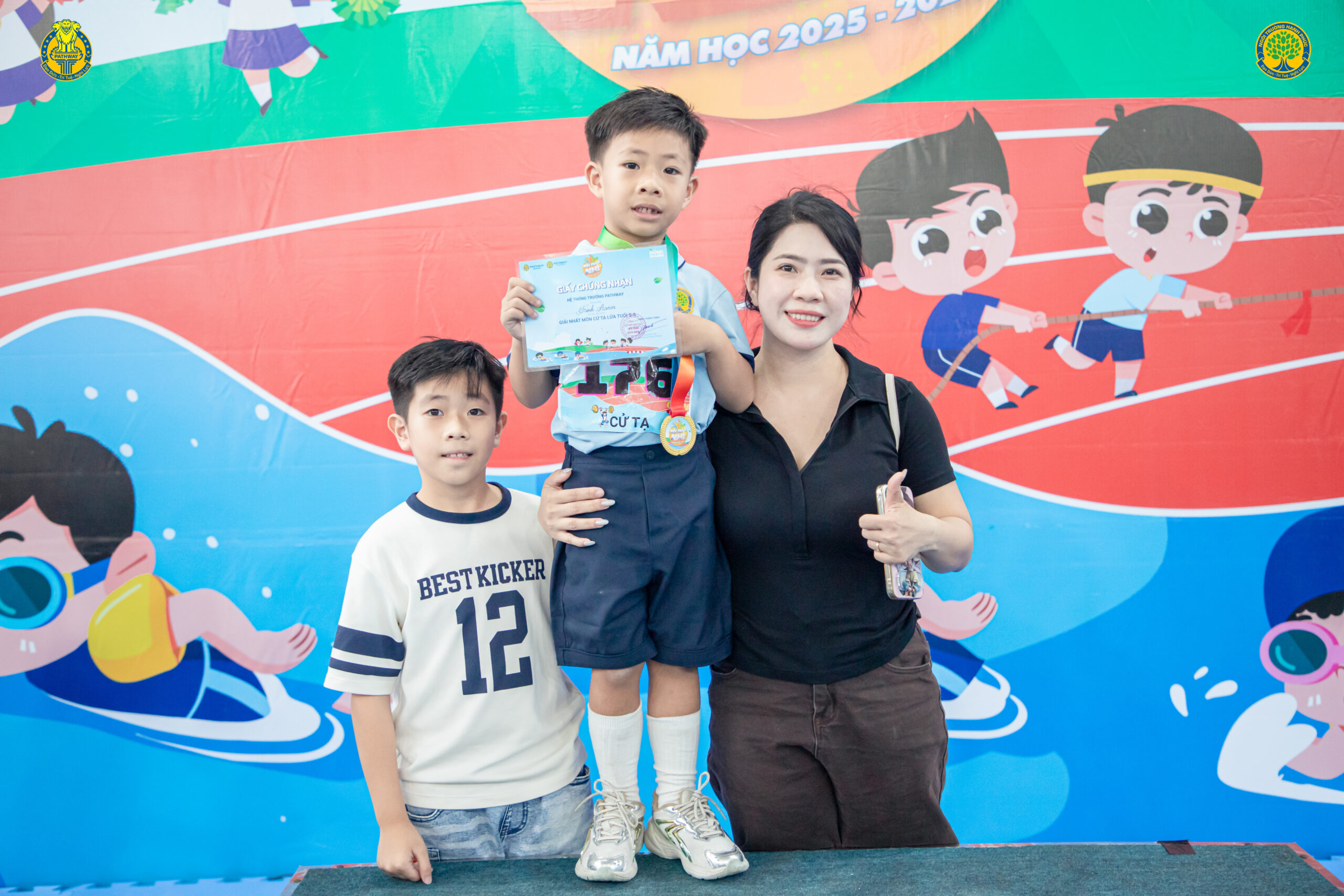 Pathway Academy rèn luyện thể chất cho trẻ mầm non từ những năm đầu đời