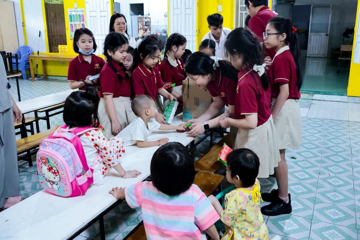 Không gian lớp học tại Ruby School – lựa chọn phổ biến trong các trường tiểu học ở Hồ Chí Minh.