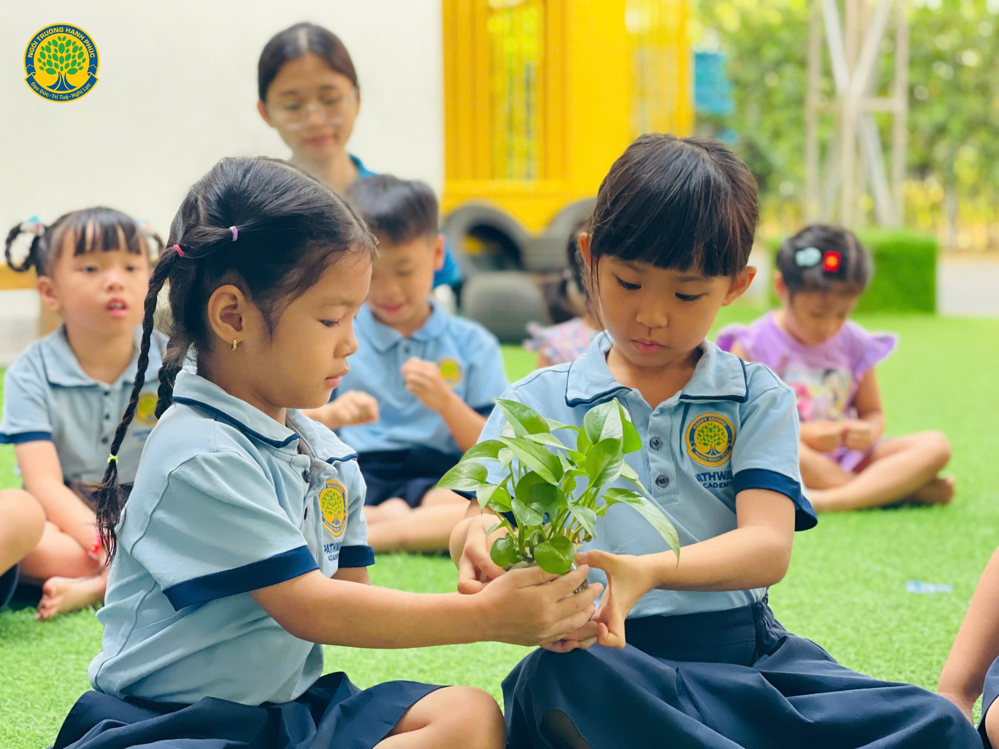 Môi trường học tập đóng vai trò quan trọng trong việc giáo dục cảm xúc tích cực cho trẻ.