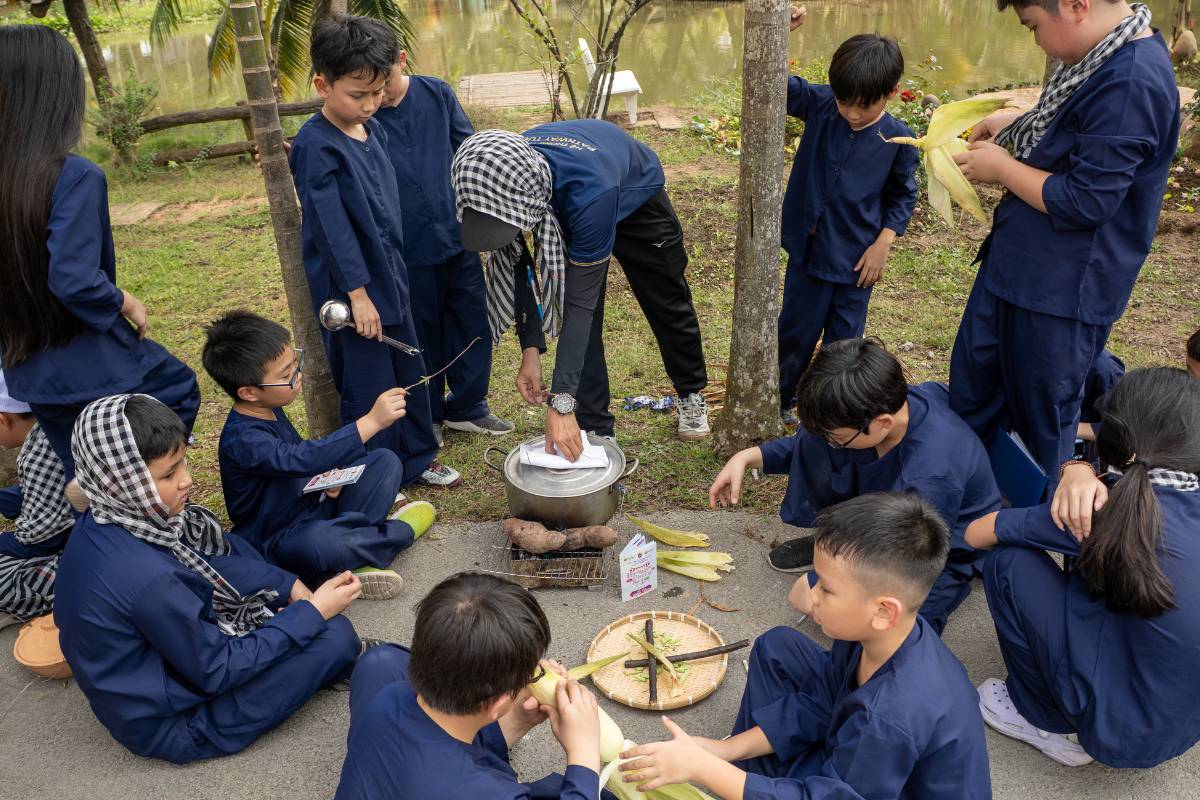Chương trình trải nghiệm cho học sinh tiểu học tại Pathway Academy rất đặc sắc.